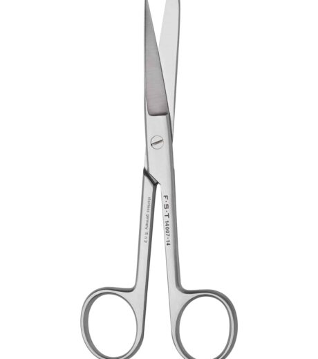 Scissors Straight SharpBlunt Serrated 14cm