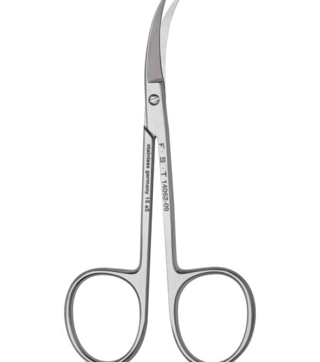 Fine Scissors Curved to Side 9cm
