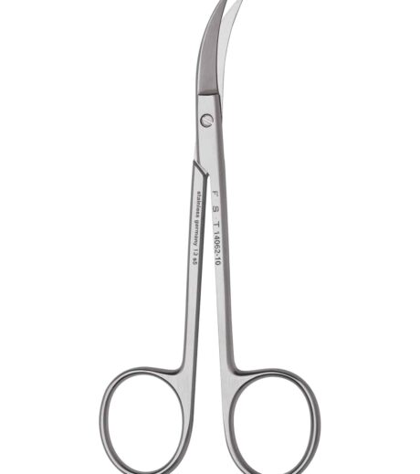 Fine Scissors Curved to Side 10.5cm