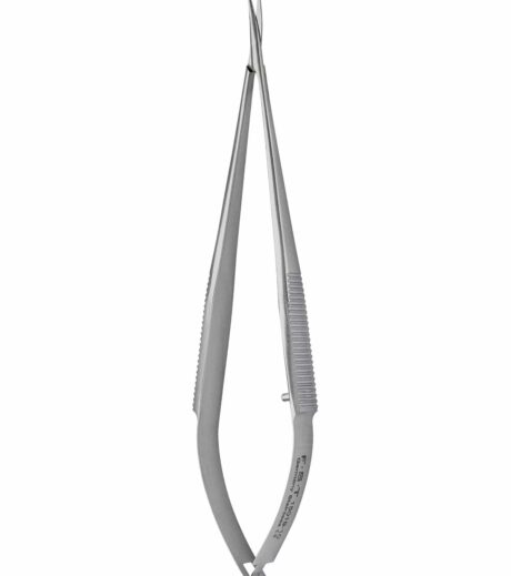Vannas Spring Scissors Curved 4mm Cutting Edge