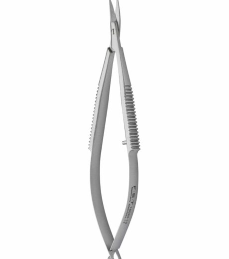 15023-10 Spring Scissors Curved Sharp 8mm Cutting Edge