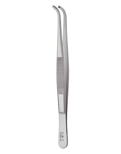 Strong Forceps Curved 1×2 Teeth