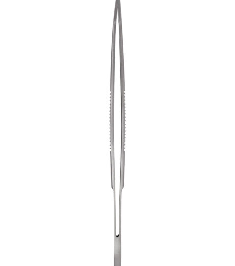 Graefe Forceps Angled Serrated