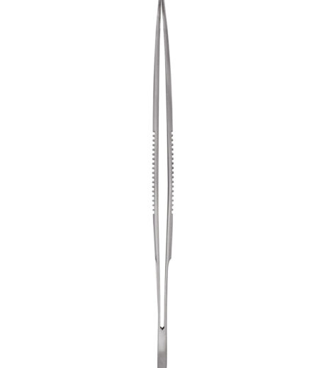 Graefe Forceps Curved Serrated