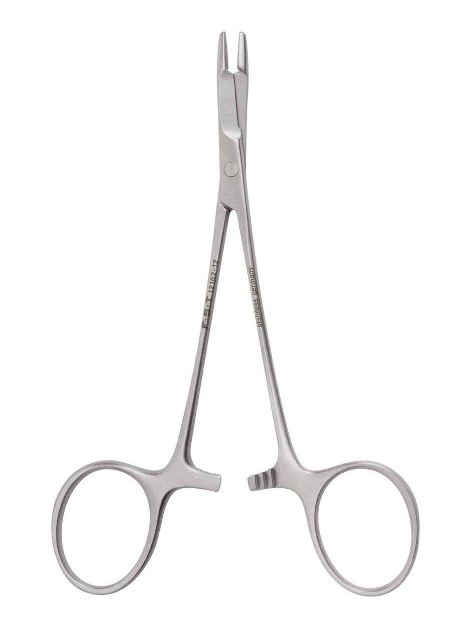 OlsenHegar Needle Holder with Scissors Left Handed
