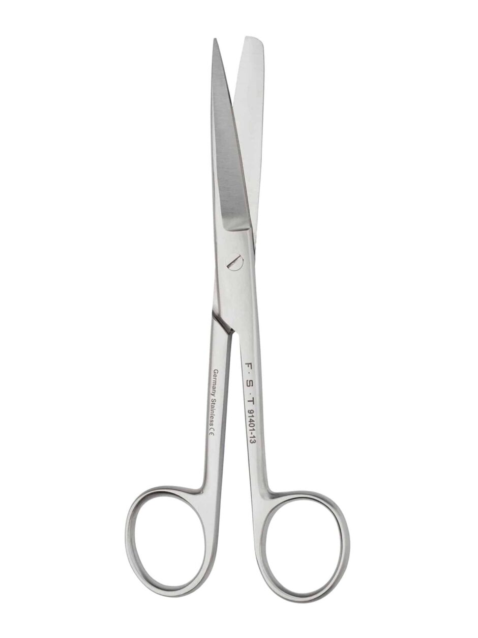 Student Surgical Scissors Straight – 13cm Straight Tips Sharp-Blunt