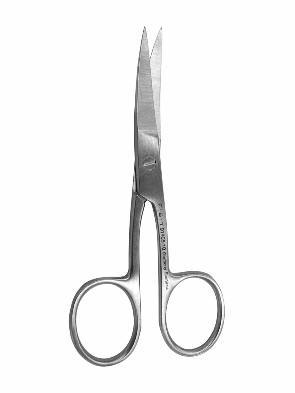Student Heavy Scissors Curved, Sharp/Sharp, Heavy Blades, 10,5cm
