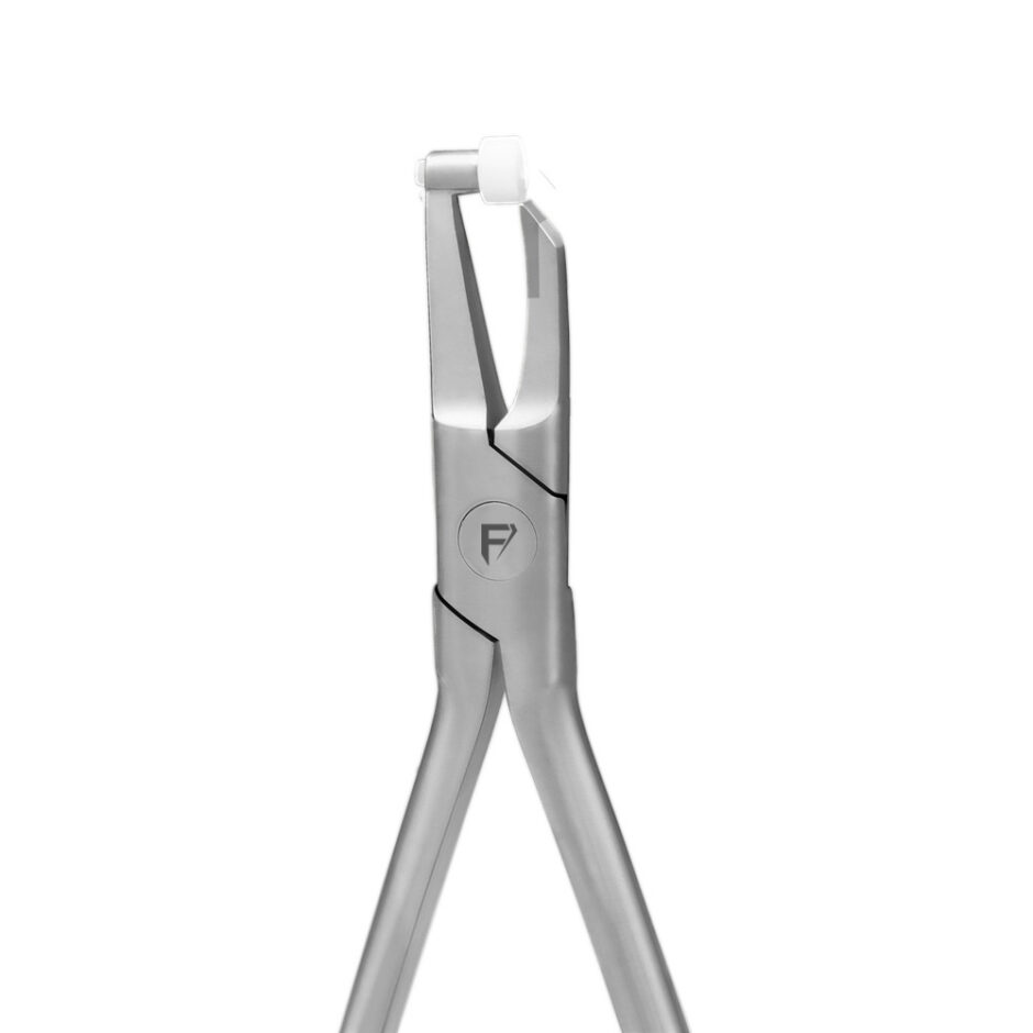 Short Posterior Band Removing Plier 13CM Silver Handle