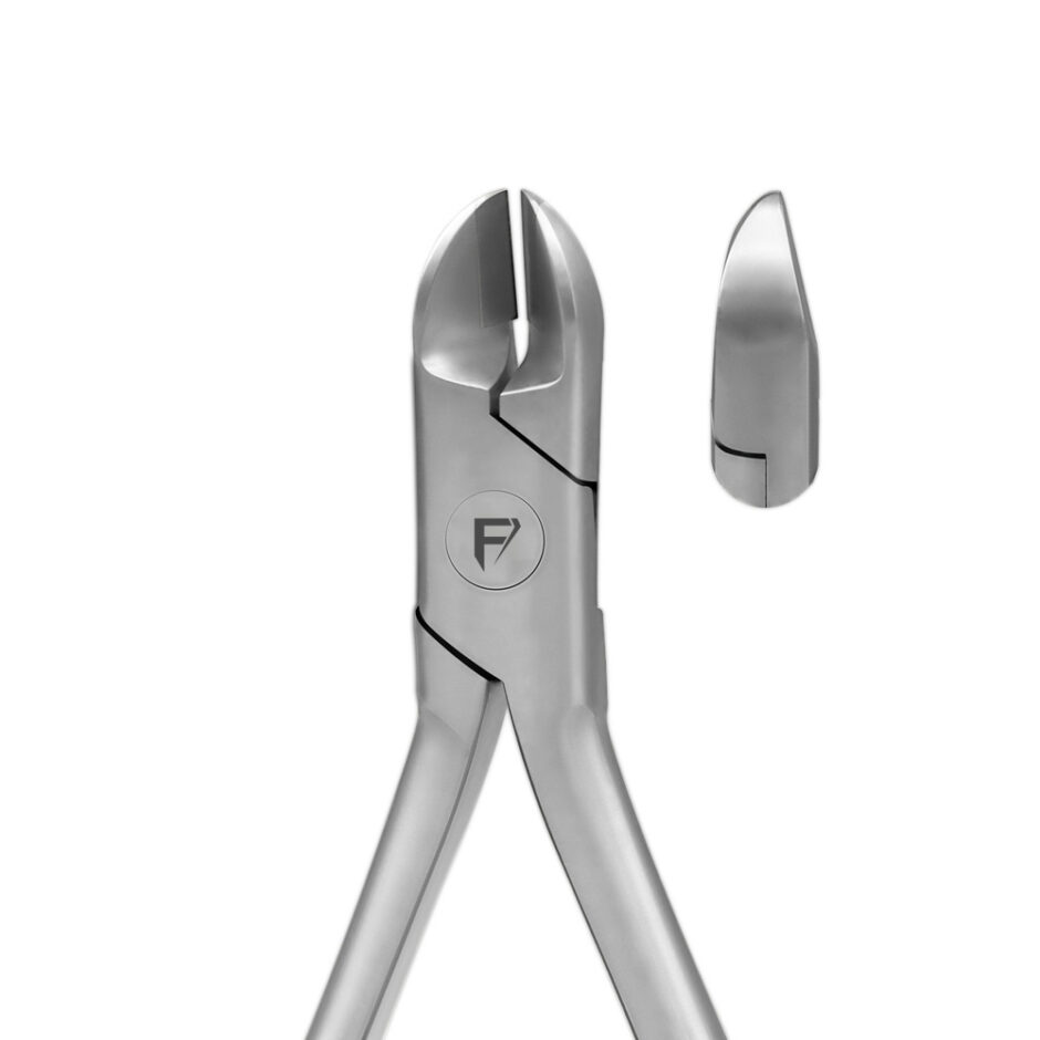 Lingual Pin And Ligature Orthodontic TC Wire Cutter