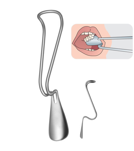 Bishop Cheek Retractor Surgical Dental Instruments