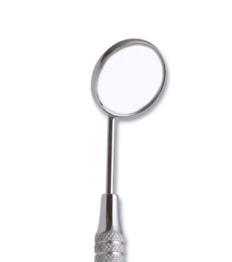 Dental Orthodontic 22mm Mouth Mirror with Handle