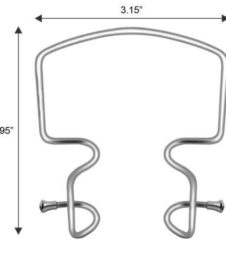 Orringer Cheek Retractors Metal Wire Medium